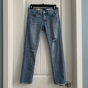 Anthropologie Pilcro Slim Boyfriend Jeans Size 24P